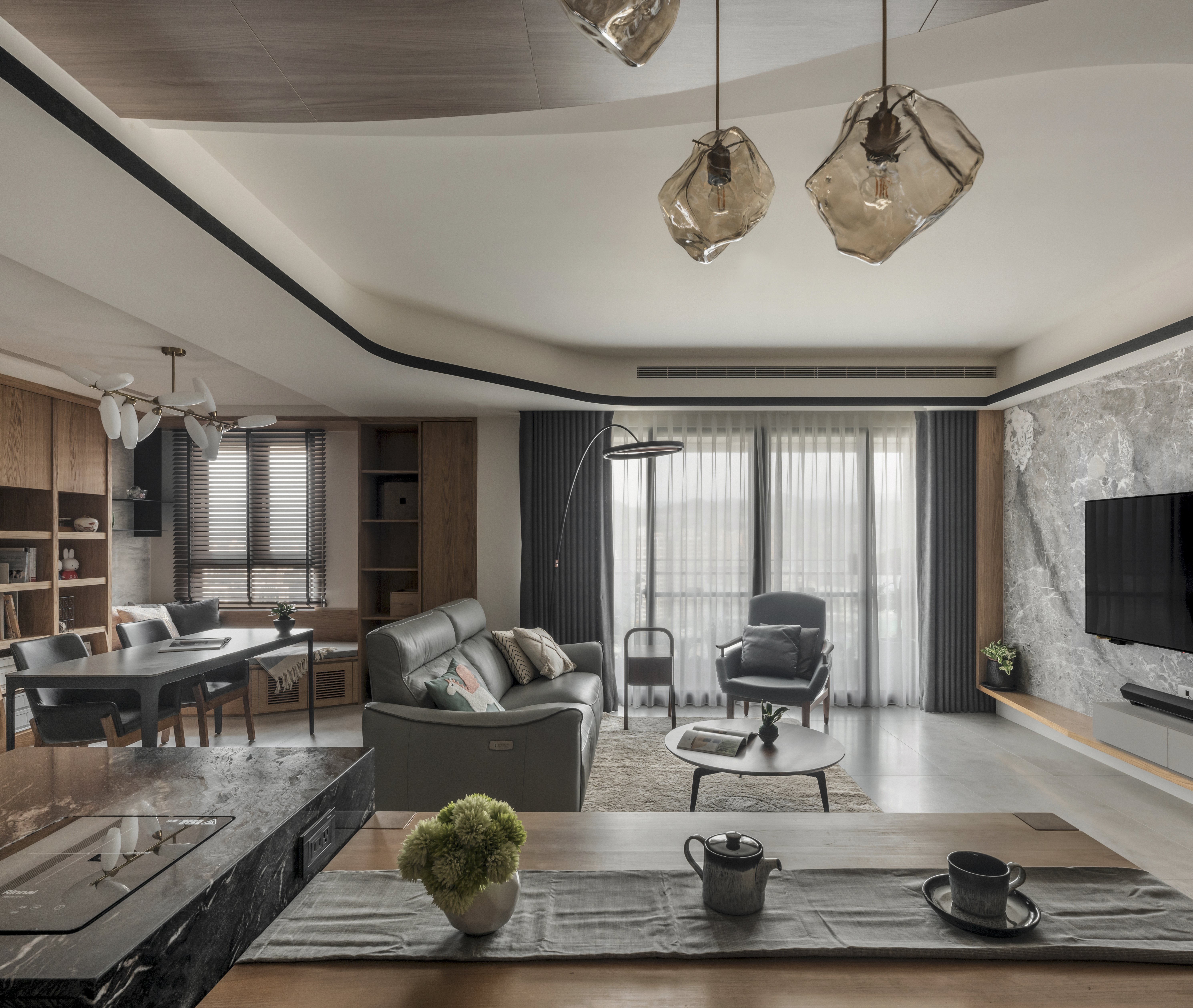 痞客邦 x 築藝坊 - 原有客變不適合居住，格局、水電打掉重練 | 映象太和 (35坪)