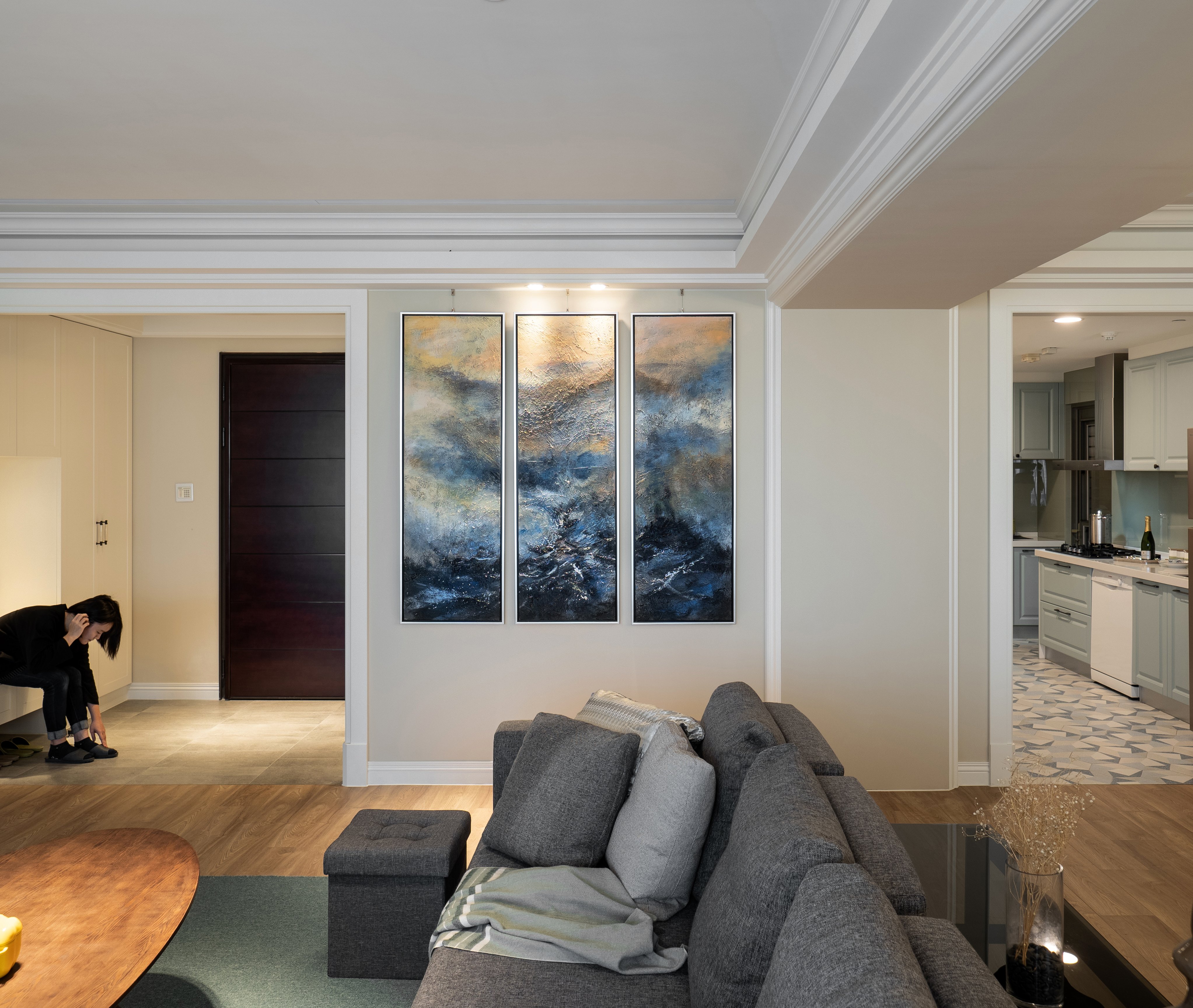 幸福空間｜築藝坊空間設計 - 45坪精品般的溫馨生活 (3房2廳3衛)